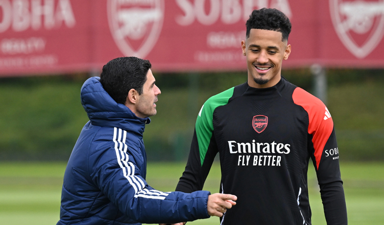Foto: Arteta: Kiedy pojawił się szum, zapytałem o to Salibę i powiedział, że chce zostać