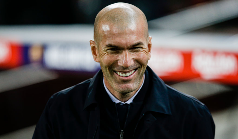 Foto: Zidane zawsze odżywa na Camp Nou