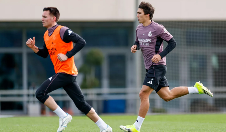 Foto: Rüdiger i Rodrygo ciągle trenują indywidualnie