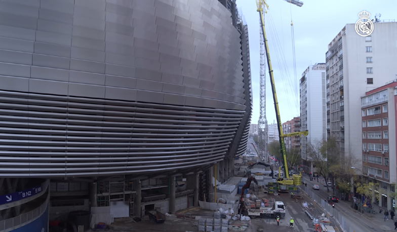 Foto: Fasada nowego Santiago Bernabéu [VIDEO]