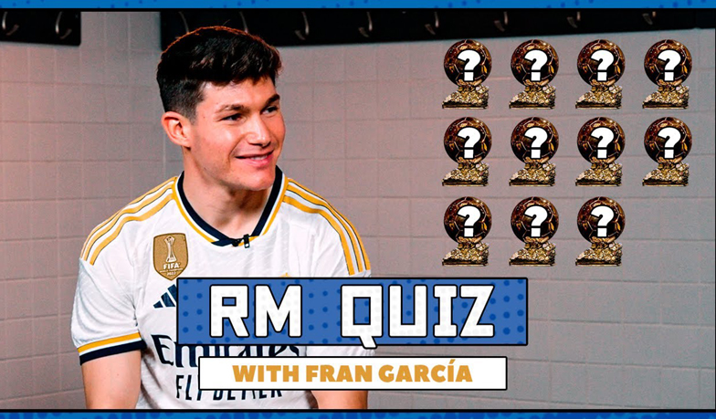Foto: Jak dużo Fran García wie o Realu Madryt? [VIDEO]
