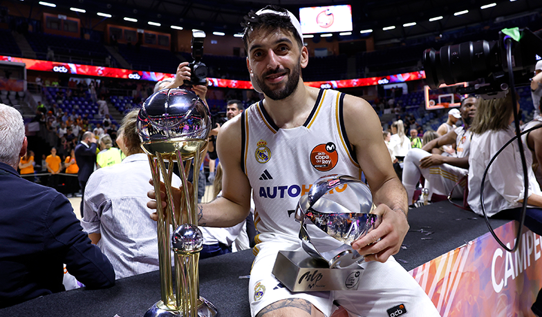 Foto: Facundo Campazzo MVP Pucharu Króla