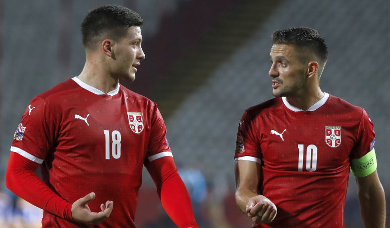 Foto: Jović znów zagrał w kadrze