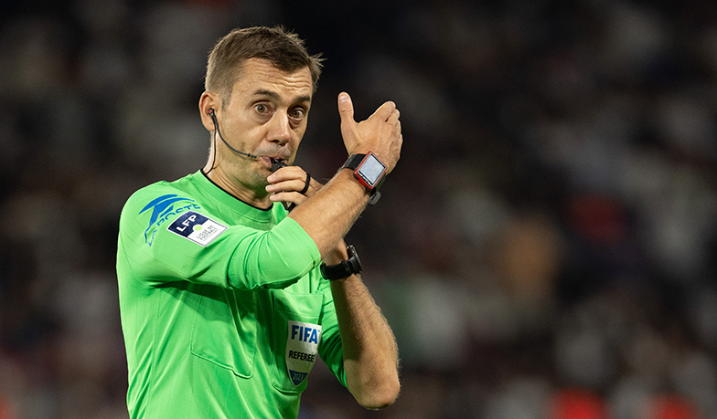 Foto: Clément Turpin na Napoli