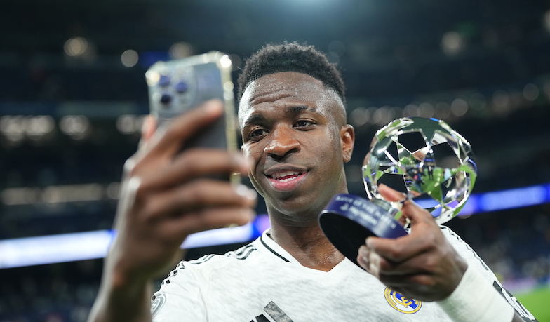 Foto: Vinícius MVP meczu z Salzburgiem