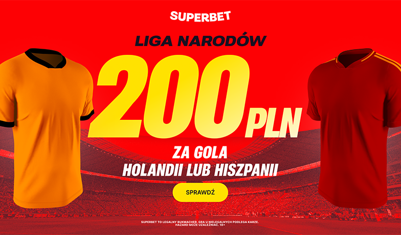 Foto: Postaw, że Hiszpanie lub Holendrzy strzelą gola i odbierz 200 zł!
