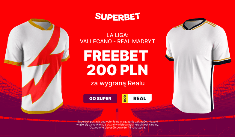 Foto: 200 zł za zwycięstwo Realu z Rayo!