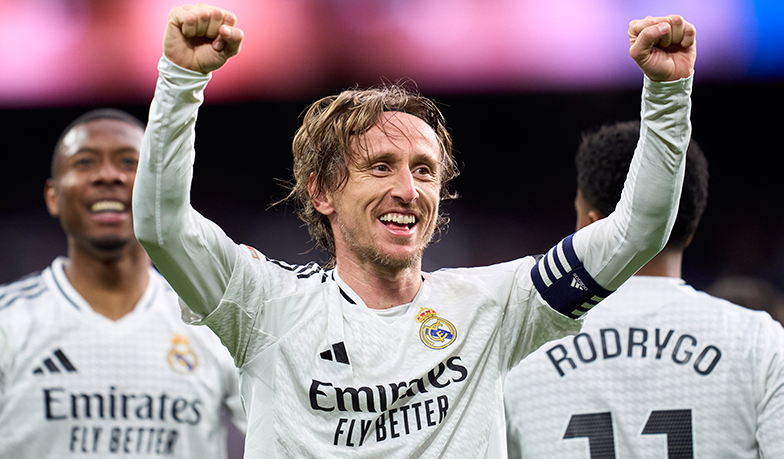 Foto: Luka Modrić MVP meczu z Gironą