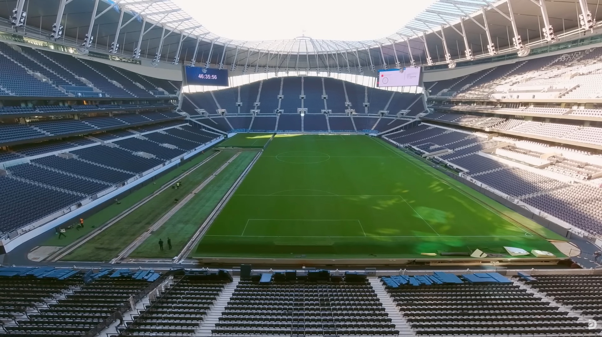 Sky Sports: Tottenham bada wpływ chowanej murawy na liczbę kontuzji