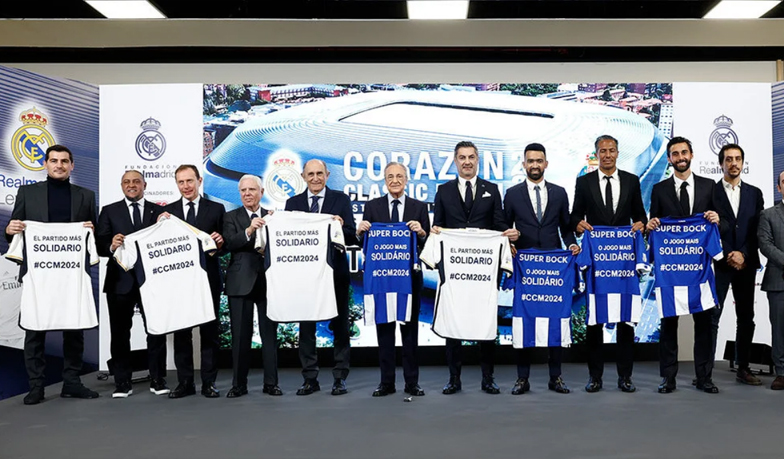 Foto: Zaprezentowano Corazón Classic Match z legendami Porto