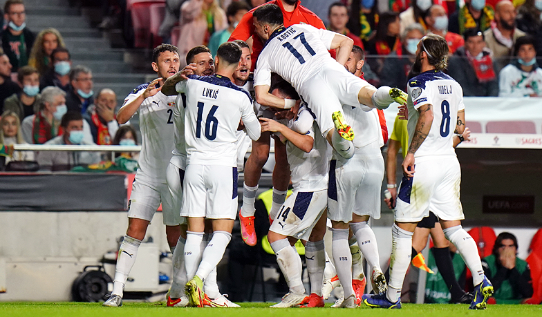 Foto: Serbia jedzie na mundial, Portugalia w barażach!