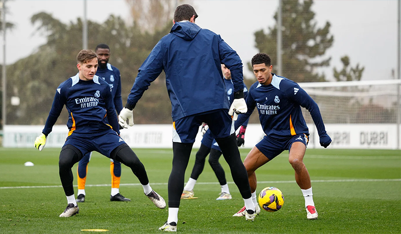 Foto: Ostatni trening przed Rayo