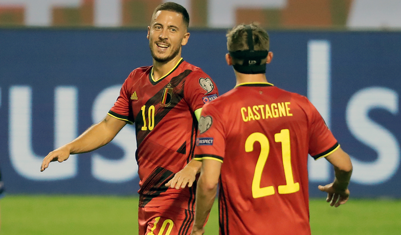 Foto: Pewne zwycięstwo Belgii, gol Hazarda