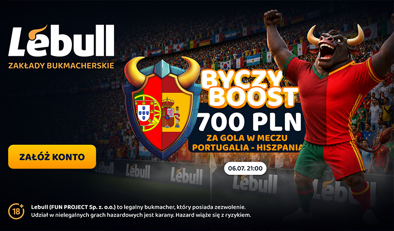 Ronaldo, Yamal i super oferta Lebull. 700 PLN za gola Hiszpanii w hicie z Portugalią