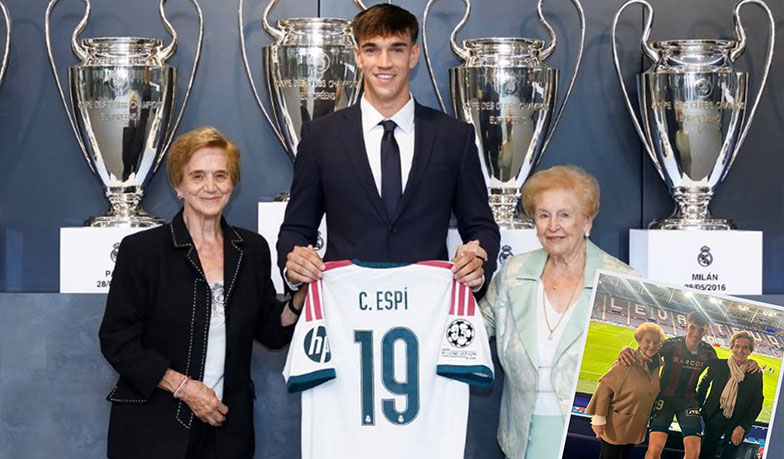 Espí utrzymał transfer do Realu Madryt w tajemnicy nawet przed babciami