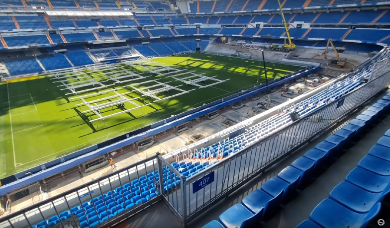 Foto: Bernabéu bez dodatkowych trybun w rewanżu z PSG