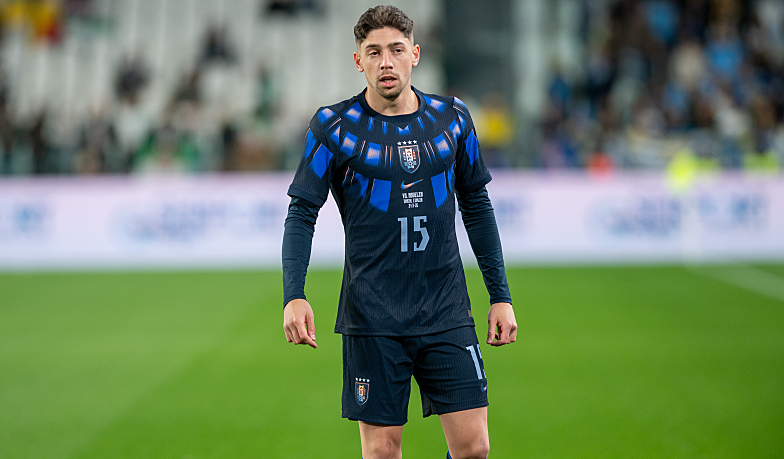 Remis Urugwaju, pełne 90 minut Valverde