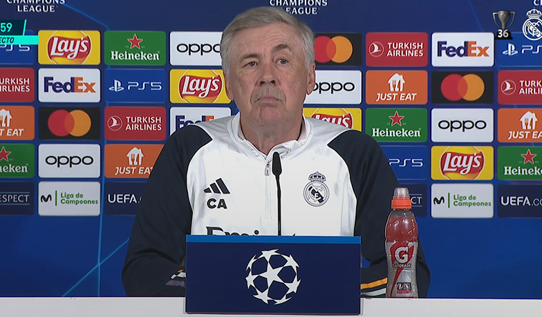 Ancelotti: Bayern was much better than us in the first match