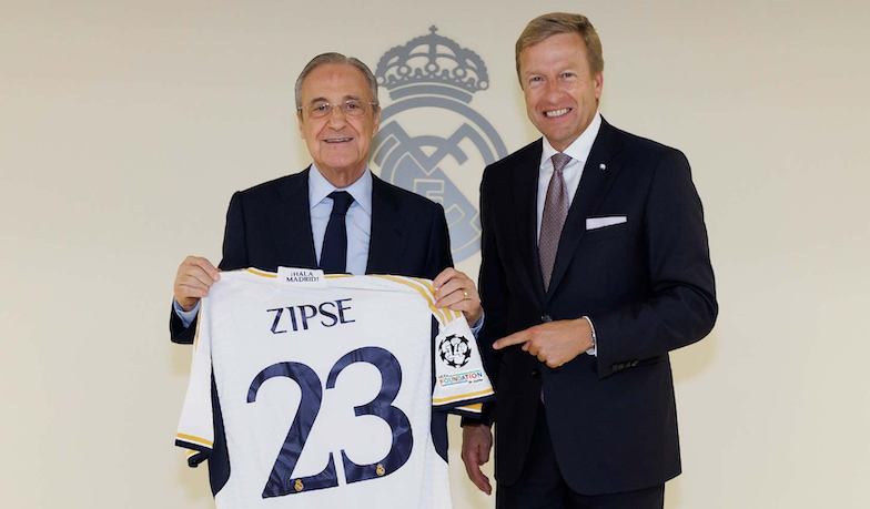 Foto: Prezes BMW Group odwiedził Santiago Bernabéu
