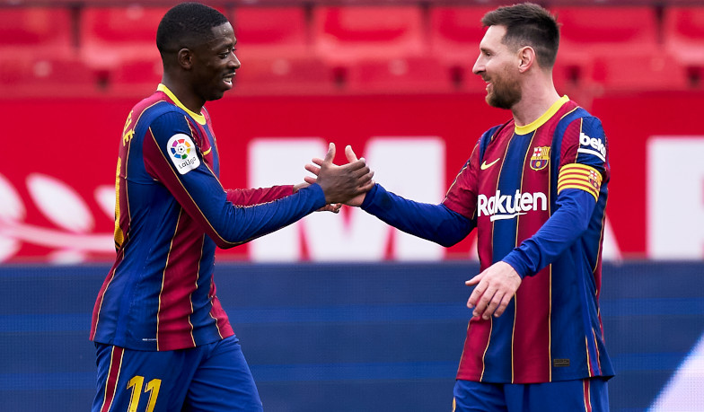 Foto: 25. kolejka: Barcelona pokonuje Sevillę