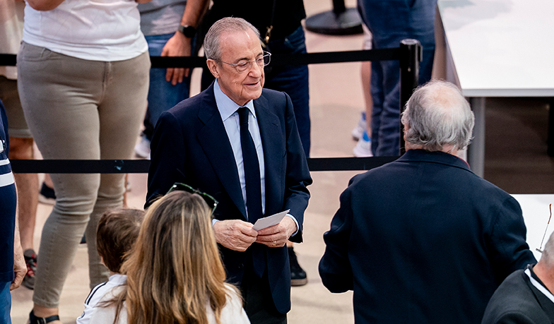 Florentino Pérez oddał głos w wyborach na prezesa Realu