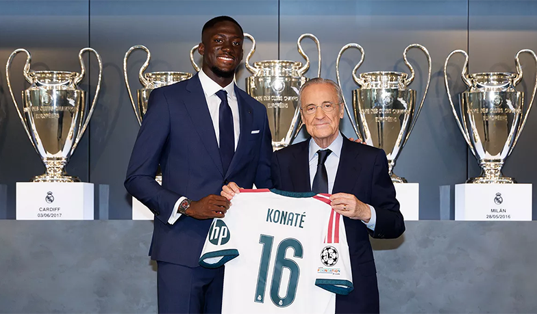 Ibrahima Konaté zaprezentowany jako piłkarz Realu Madryt