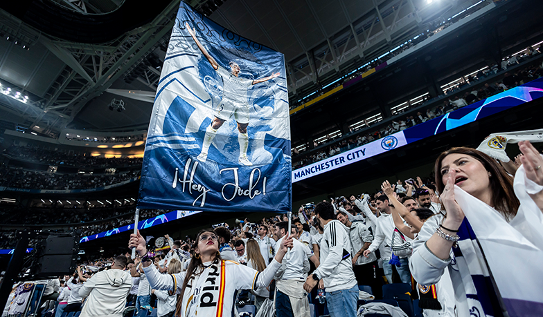 Foto: Bernabéu było białe