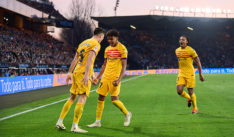 Foto: 25. kolejka: Barcelona wymęczyła wygraną na Balaídos