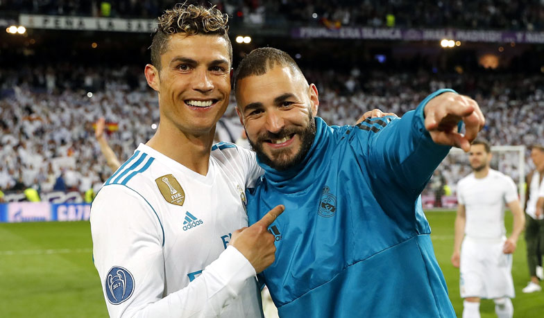 Foto: „Cristiano strzelał trzy razy więcej ode mnie, więc musiałem się do niego dostosować”