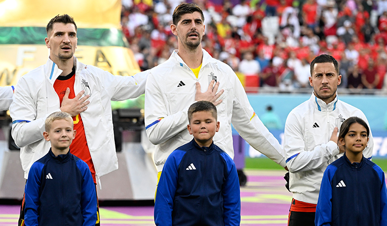 Foto: Hazard i Courtois zdementują oskarżenia wobec Belgów?