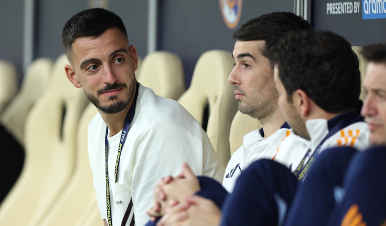 Foto: Joselu odwiedził drużynę w Dosze