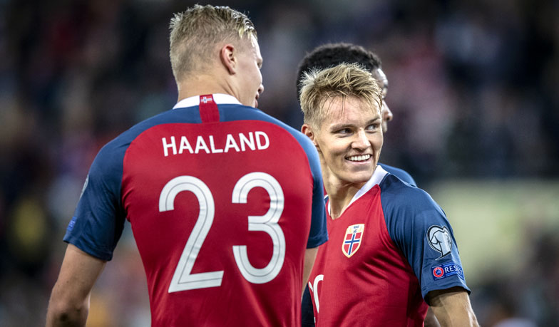 Foto: Haaland rozmawiał o Realu z Ødegaardem
