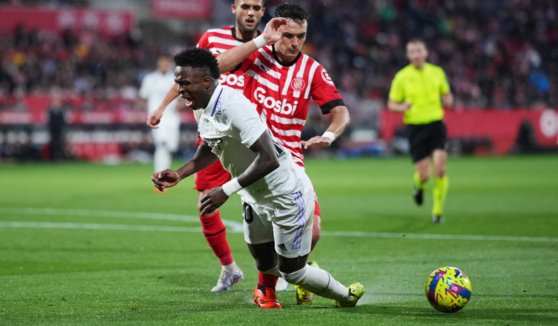Foto: Girona kamieniem w bucie Realu Madryt