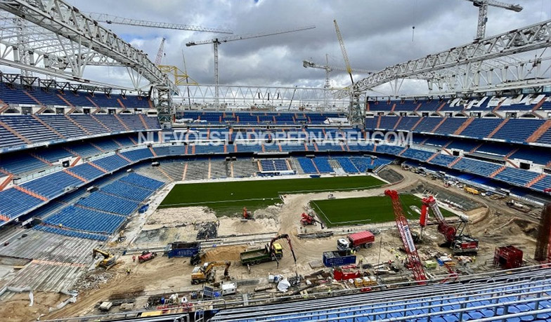 Foto: Niesamowita przemiana Bernabéu [VIDEO]