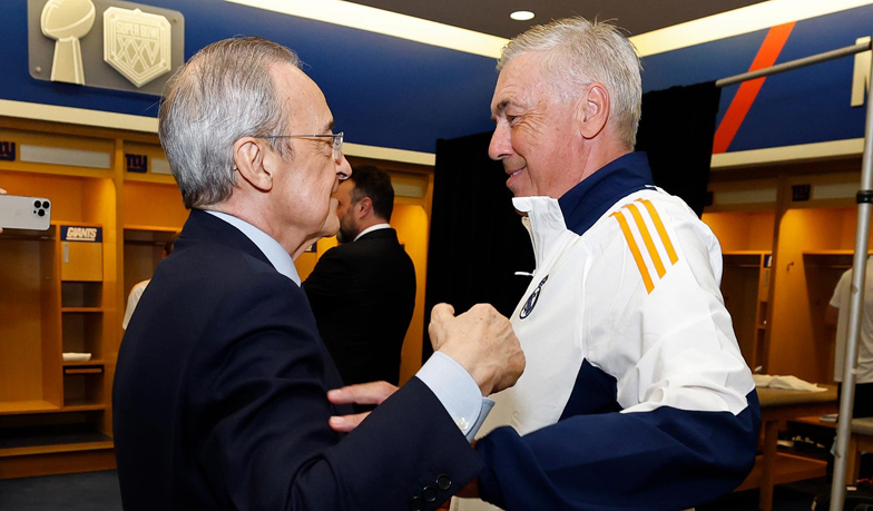 Foto: Florentino Pérez dołączył do drużyny