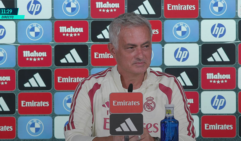 Mourinho: Ufam hiszpańskim sędziom, nie sądzę, żeby którykolwiek wychodził na boisko jako „kolega Negreiry”