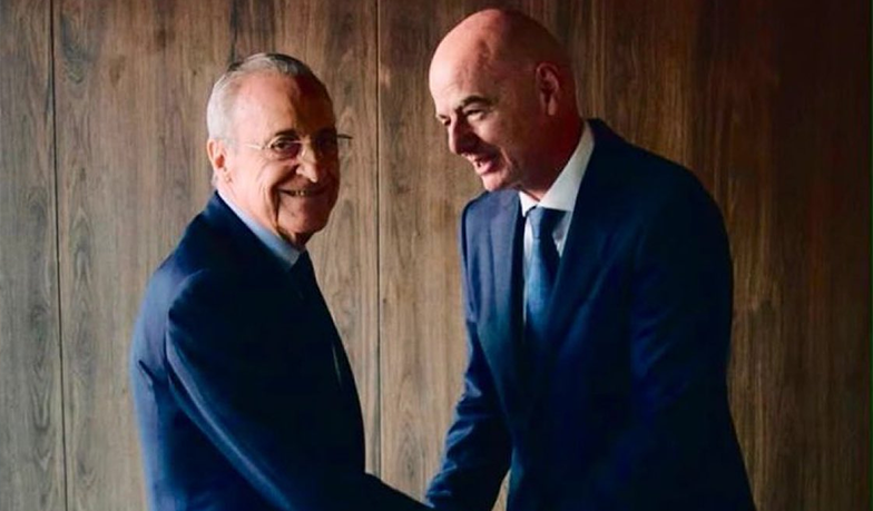 Gianni Infantino chwali Florentino: „Pod pana przywództwem Real Madryt czeka jeszcze jaśniejsza przyszłość”