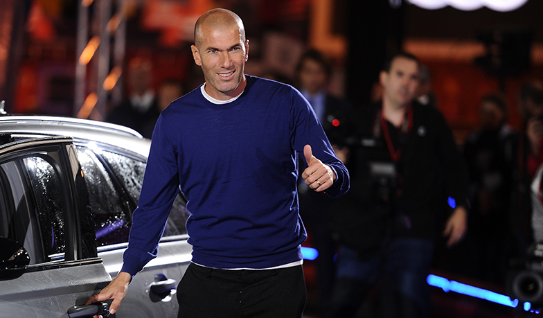 Foto: Zidane spowodował kolizję drogową