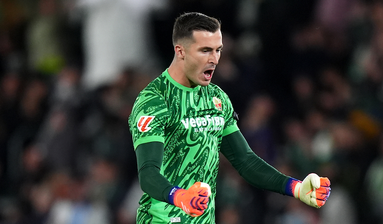 Foto: Iñaki Peña MVP meczu na Martínez Valero