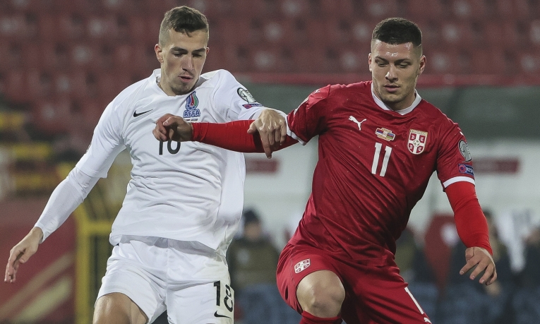 Foto: Wygrana Serbii, Jović grał od początku