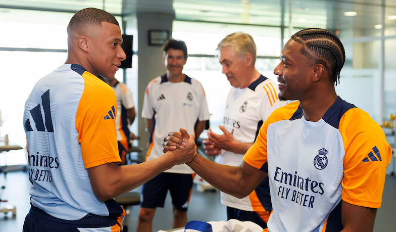 Foto: Mbappé odwiedził Valdebebas