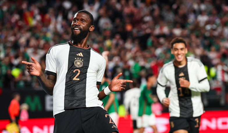 Foto: Gol Rüdigera w zremisowanym sparingu Niemiec