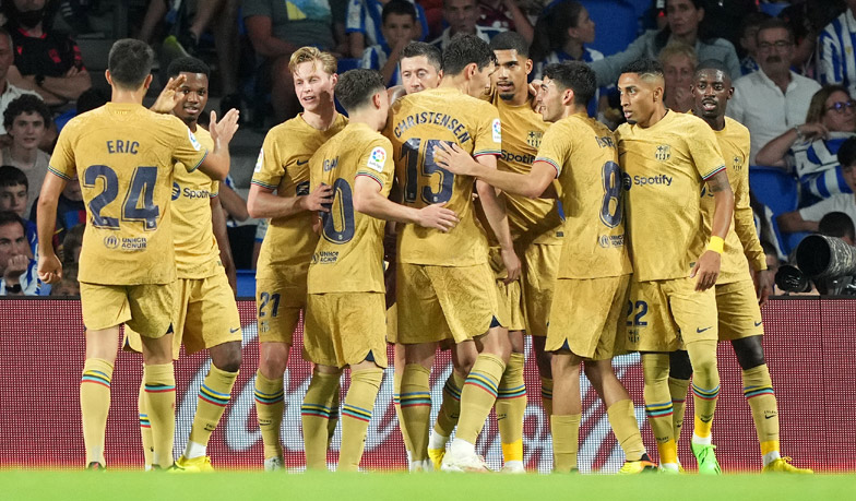 Foto: 2. kolejka: Barcelona demoluje Real Sociedad