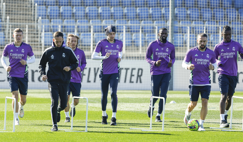 Foto: Trening regeneracyjny w Valdebebas