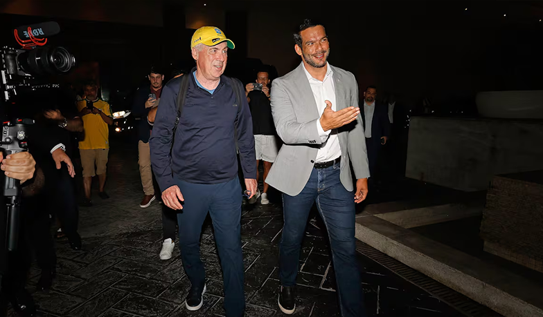 Foto: Carlo Ancelotti jest już w Brazylii