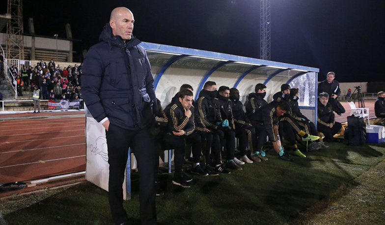 Foto: Zidane: Nie mieliśmy dobrej gry z powodu boiska