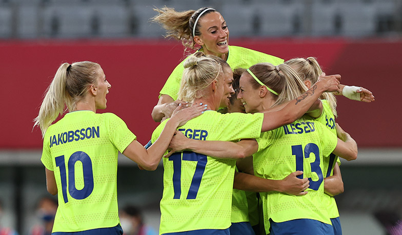 Foto: Szwecja wysoko pokonuje USA, 90 minut Asllani