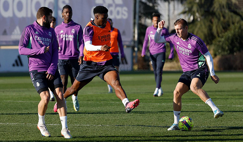 Foto: Ostatni trening przed Villarrealem