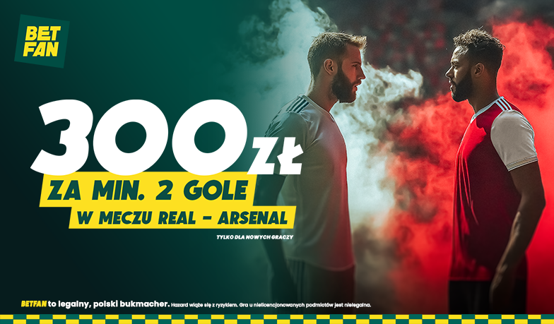 Foto: Odbierz 300 zł za dwa gole w meczu Realu z Arsenalem!