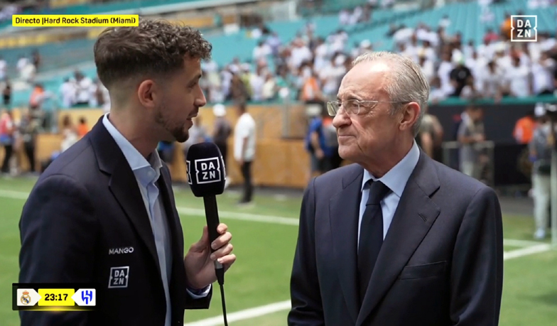 Foto: Florentino: Futbol zmieni się przez połączenie wielkich klubów z technologią